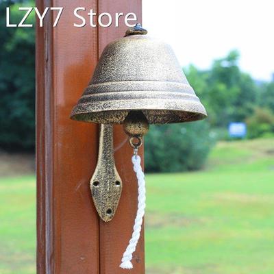 Vintage Garden Dinner Bell Decorative French Cafe Iron Doorb