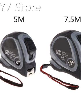 5m 7.5m Retractable Measuring Tape Measure Ruler Rubberized
