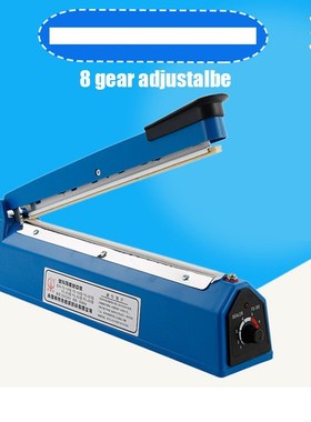 Manual Plastic Film Sealer Machine Heat Impulse Sealer Poly