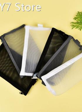 Transparent Pencil Case Papelaria Estojo Escolar Menina Net