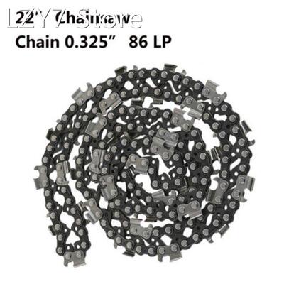 22 Inch Steel Chainsaw Blades Chain 0.325 LP 0.058 Gauge 8