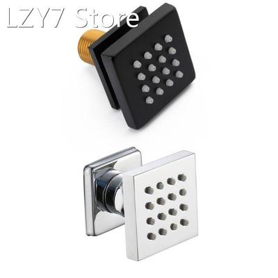 R9UC Square Solid Brass Shower Body Sprays Massage Spa Jets