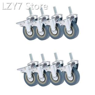 Heavy Duty 75mm Swivel Castor with Brake Trolley Casters Whe