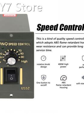 400W AC220V ABS Speed Controller Motor Speeds Pinpoint Regul