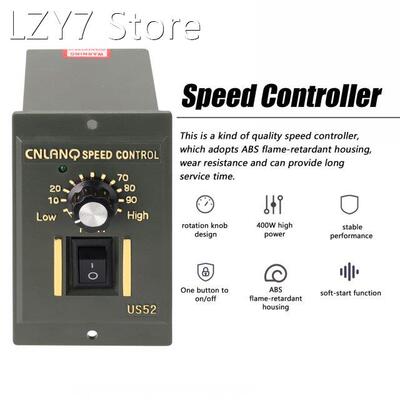 400W AC220V ABS Speed Controller Motor Speeds Pinpoint Regul