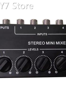 Cx400 Stereo Rca 4-Channel Passive Mixer Small Mixer Mi