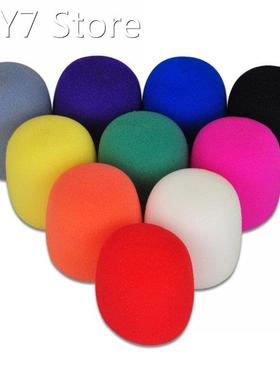 1pc Mix Colors Sponge Microphone Set Replacement Foam DJ Sta