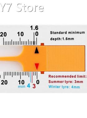Measure Tool Tyre Tread Depth Gauge Tread Depth Meter for Ca