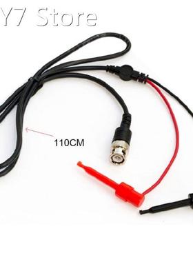 1.1M 3.61ft BNC Oscilloscope Test Probe Dual Hook Clip Male