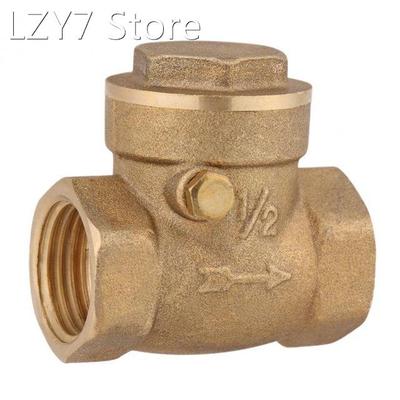1Pcs Female Thread Brass Check Valve Non-Return Swing valve