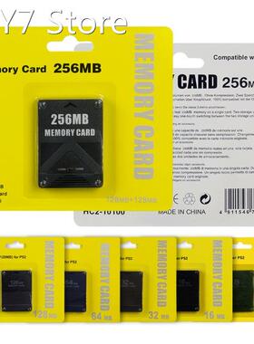 For PS2 8MB/64MB/128MB/256MB Memory Card Memory Expansion Ca