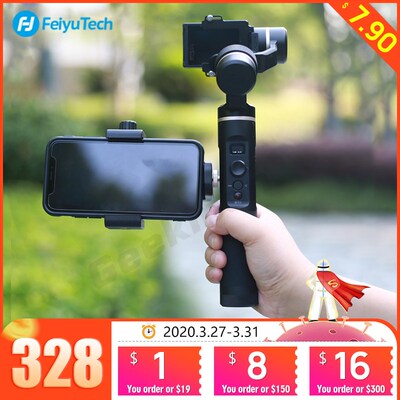 Feiyu G6 Gimbal Viewfinder for Smartphone Rotated Tripod Mou