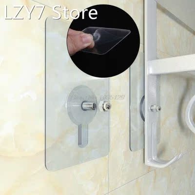 Strong Self Adhesive Screw Hook Wall Mouted Stainless Steel