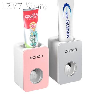 Creative Automatic Toothpaste Squeezing Device Set Wall Hang