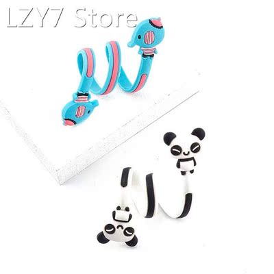 Cartoon Spiral Cable Protector Data Line Silicone Bobbin Win