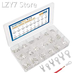 Electrapick 420pcs Electrical Wire Connector Cable Lug Set C