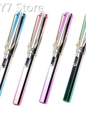 1Pc Fine Nib Fountain Pen 0.5mm Calligraphy Signature Statio