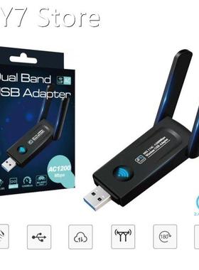 USB WiFi 5 Adapter for PC 802.11AC 1200Mbps USB3.0 Network C