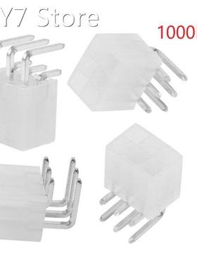 1000Pcs 4.2MM 6 Pin Header Male Pin for Graphics Card GPU PC
