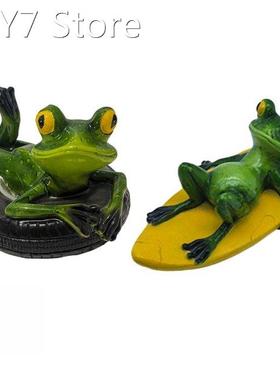 Frog Series Water Floating Decor Frog Raft Animal Pool Pond