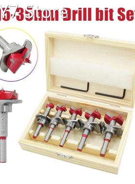 5pcs Diameter 15-35mm Adjustable Carbide Drill Bit Set Hinge