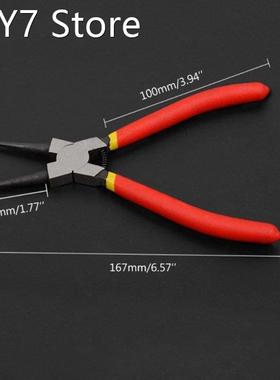 4 Pcs 7in Circlip Pliers Internal External Spring Bent Strai