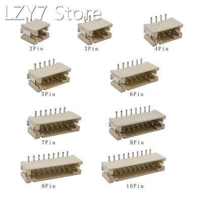 100Pcs PH2.0mm 2.0 2P 3P 4P 5P 6P 7P 8P 9P 10 Pin Vertical T