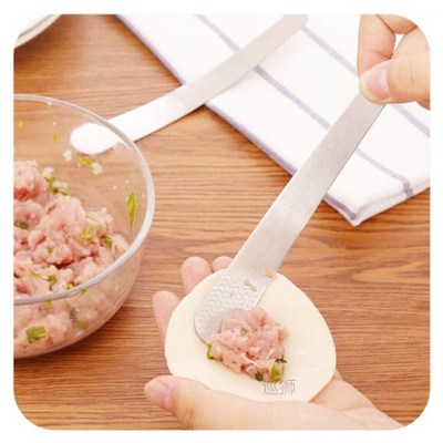 Stainless steel stuffing spoon stuffing board for dumplings
