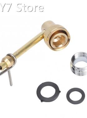 Homebrew Brass Beer Jet Bottle Washer Sink Faucet Adapter Fa