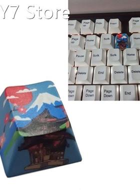 1 Pc R4 Keycap Cherry Profile Dip Dye Sculpture PBT Keycap f
