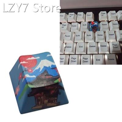 1 Pc R4 Keycap Cherry Profile Dip Dye Sculpture PBT Keycap f