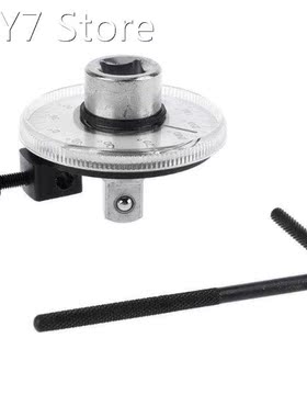 Torque Angle Ruler Protractor 360 Degree 1/2 Inch Drive Mete