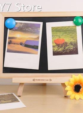 Wooden Framed Black Erasable Chalkboard Sign Beverage Cookie