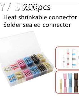 200 Pieces Heat Shrinkable Terminal / Welded Sealed Connecto