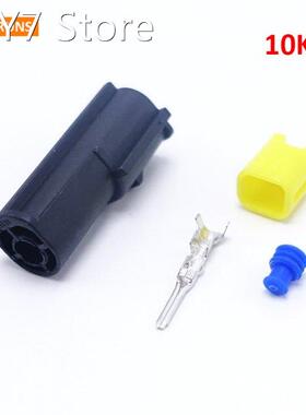 Male 1Pin Amp New Super Sealed Automotive Connector 10Sets