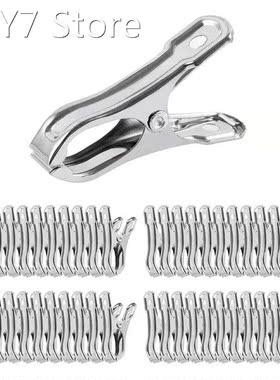 100 PCS Clothes Clips Garden Clips,Greenhouse Clamps Stainle
