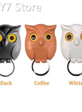 1PC Owl Magnetic Wall Key Holder Keychain Wall Hook Durable