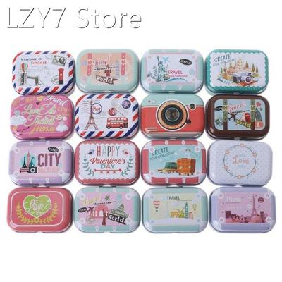 Colorful tin box Sealed jar packing boxes jewelry, cand