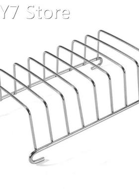 2022 New Toast Rack Holder Stainless Steel 8 Slots Non-Stick