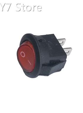 50pcs 100pcs 16mm SPST 2Pin 250V 3A Round Boat Switch Snap-i