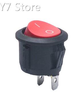 20pcs 50pcs 23mm KCD1-105 SPST 2PIN 6A 250V Round Button Sna