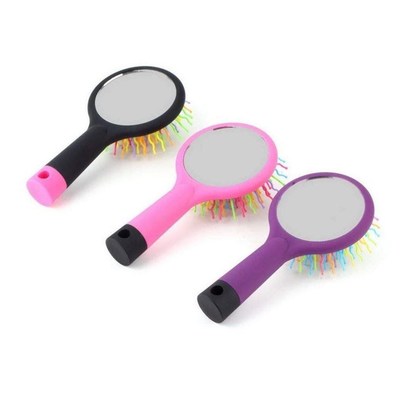 Rainbow Volume Tangle Detangling Hair Brush Multi Color Magi