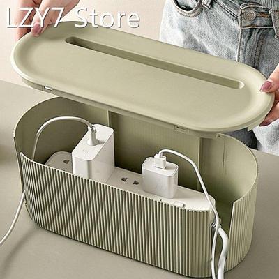 Cable Management Organizer Box with Lid Cord Organizer Box t