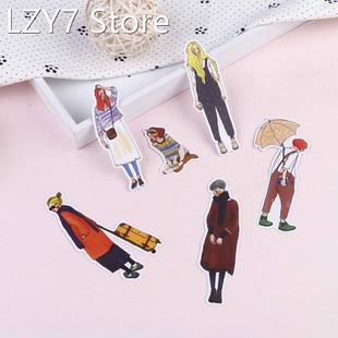 Stickers Lovely Girls Kawaii Scrapbooking Sticker For Laptop