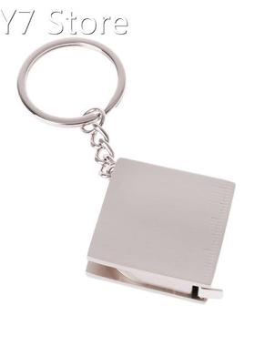 Metal Tape Measure Keychain Portable Keyring Ruler Multifunc