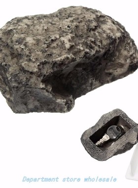NEW  Key Box Rock Hidden Hide In Stone Security Safe Storage