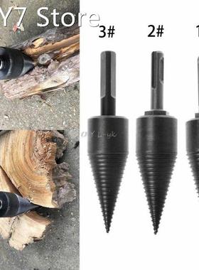 Firewood Machine Drill Wood Cone Reamer Punch Driver Drill B