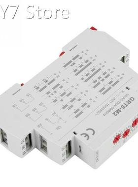 GRT8-M2 Multifunctional Delay Time Relay w/ 10 Functions DIN