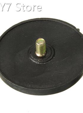 2x Universal Bolt Number Plate Round Reflector Red Orange Co