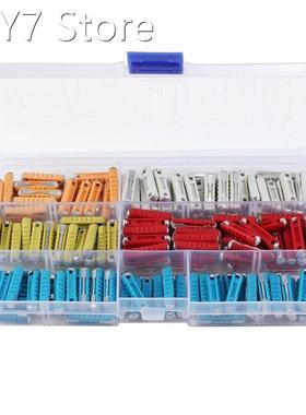 200pcs Electrical Fuses Multi Color Car Tractor Round Torped